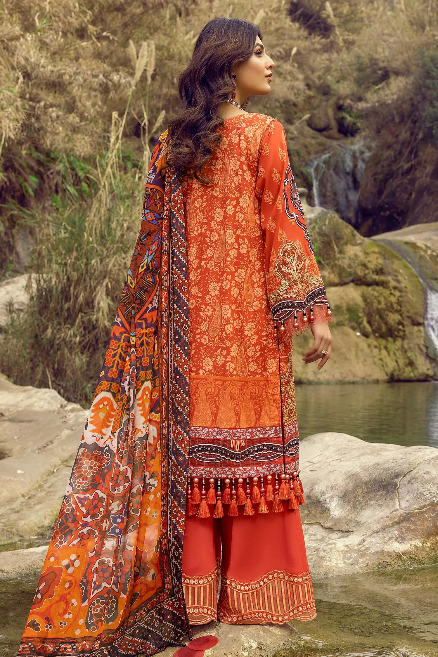 Adan's Libas Wadi-e-Soan Lawn Collection Pretty Luscious-01