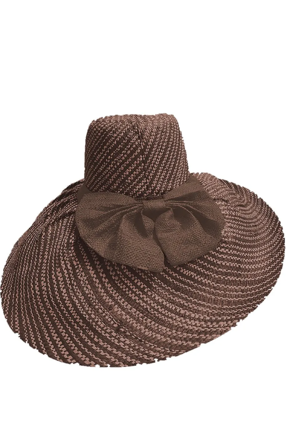 Ainsley Brown Wide Handmade Madagascar Hat