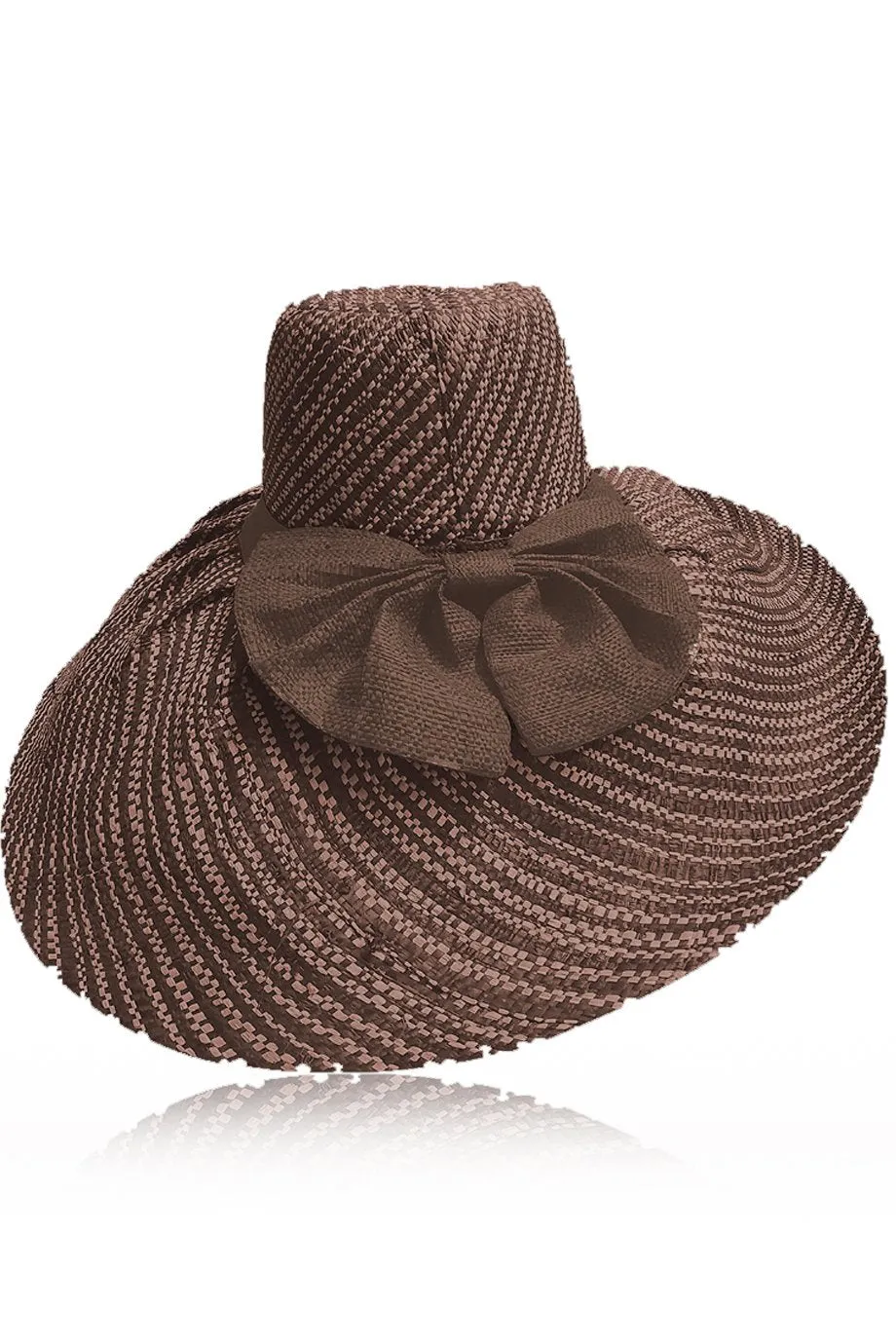 Ainsley Brown Wide Handmade Madagascar Hat