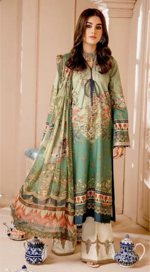 Anaya by Kiran Chaudhry · Noor Bano Cambric Collection 2021 – Shahnaz