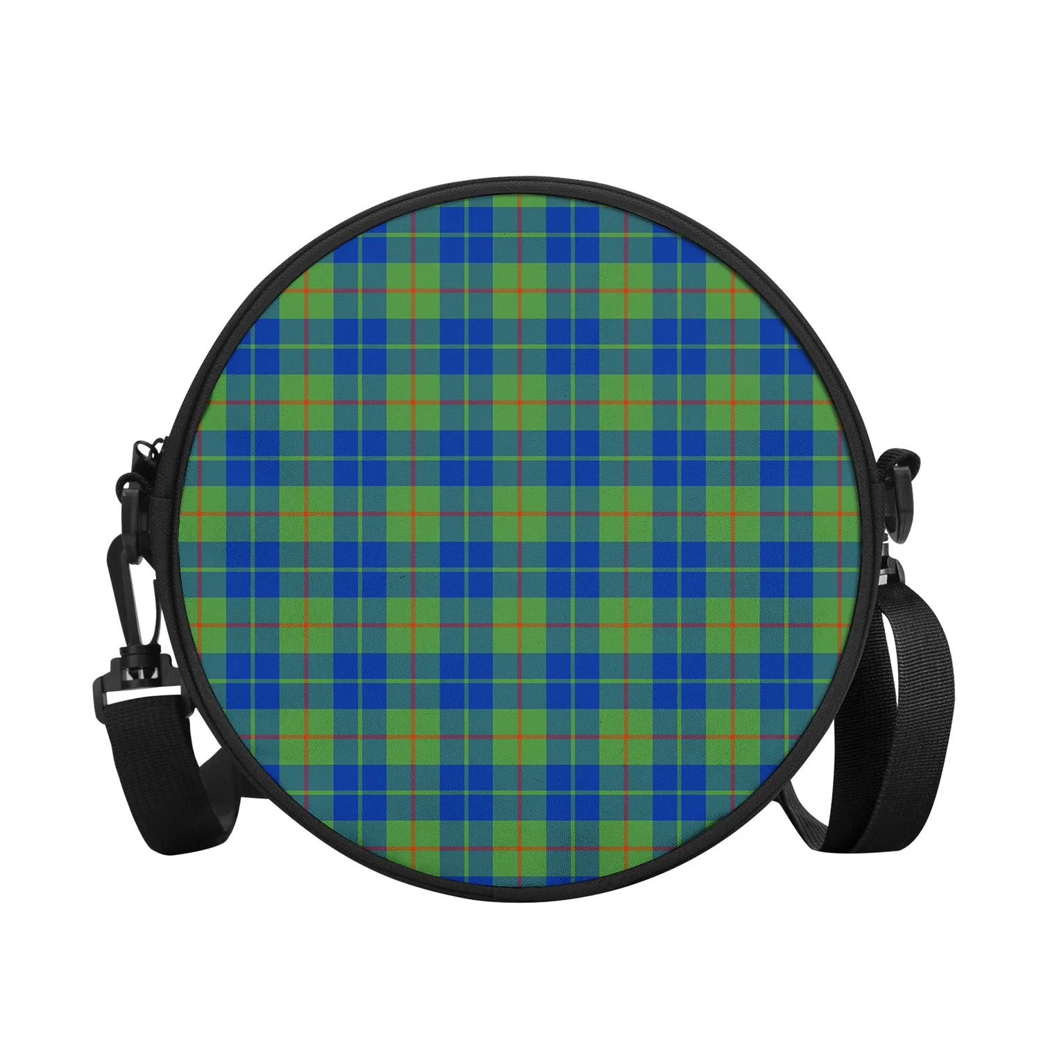 Barclay Hunting Ancient Tartan Round Satchel Bags
