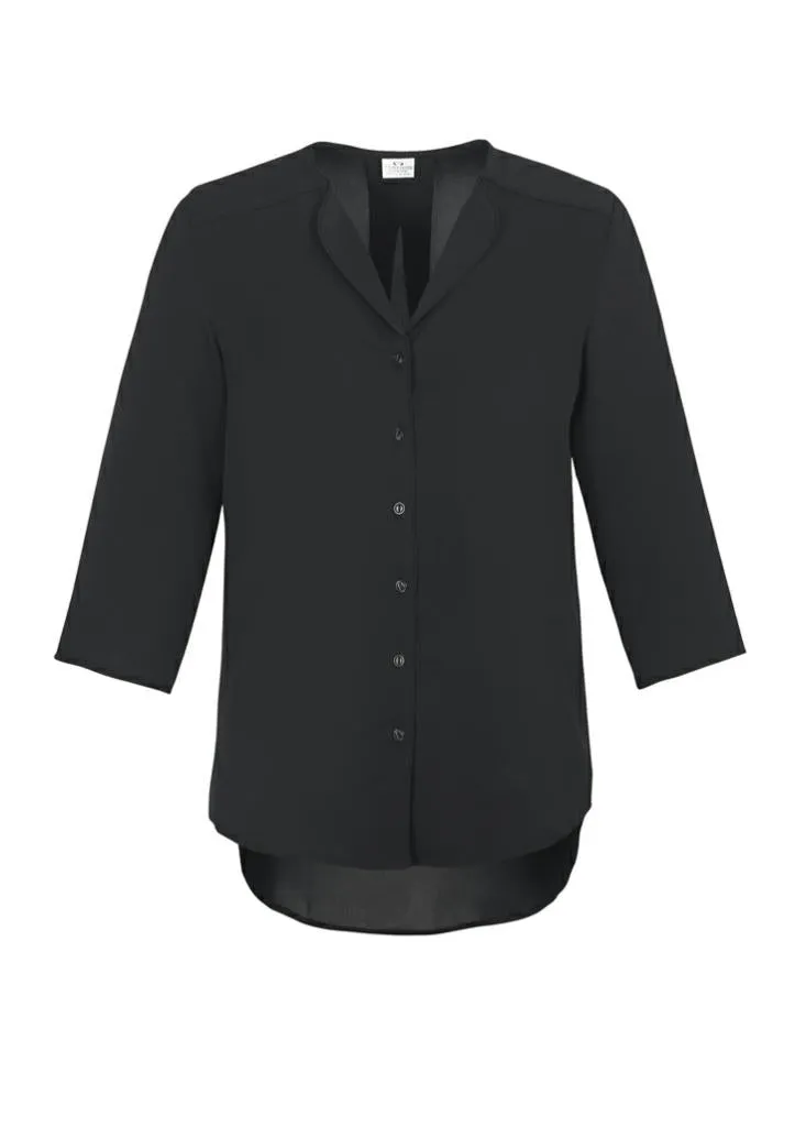Biz Collection S015LT Ladies Lily Longline Blouse