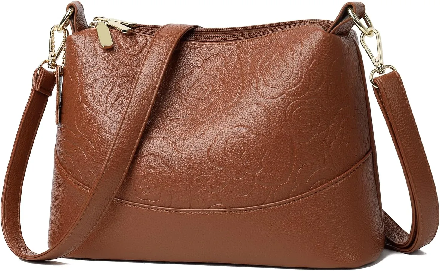 Crossbody Bucket Bags for Women Leather Shoulder Bag for Women Fashion Mini Handbags Bucket Purses