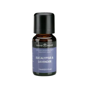 Eucalyptus & Lavender 100% Natural Essential Oil Blend- Set of 2