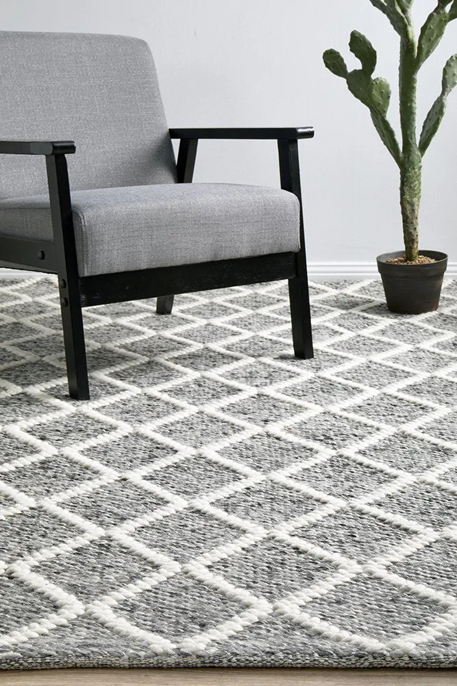 Huxley Rug (Grey) by Rug Culture