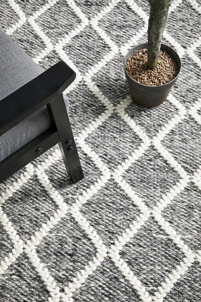 Huxley Rug (Grey) by Rug Culture