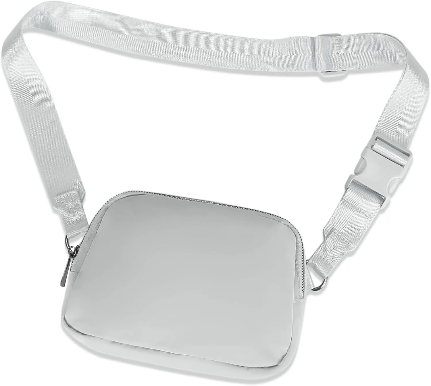 INTINI Everywhere Belt Bag  Large, Crossbody Fanny Pack Women 56 Inch Plus Size Waist Cross Body Fashion Grey