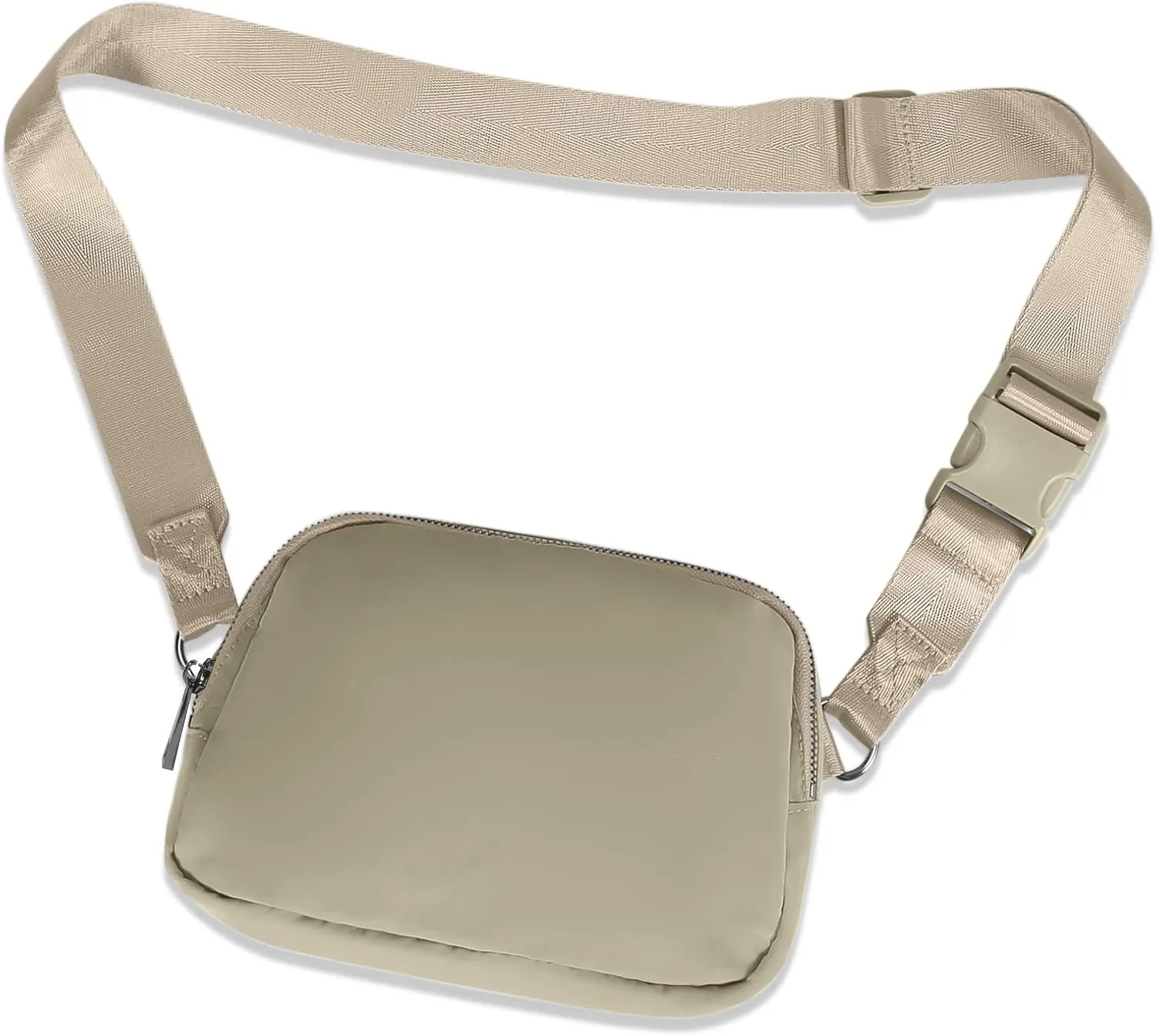INTINI Everywhere Belt Bag  Large, Crossbody Fanny Pack Women 56 Inch Plus Size Waist Cross Body Fashion Khaki