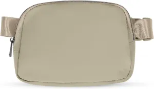 INTINI Everywhere Belt Bag  Large, Crossbody Fanny Pack Women 56 Inch Plus Size Waist Cross Body Fashion Khaki
