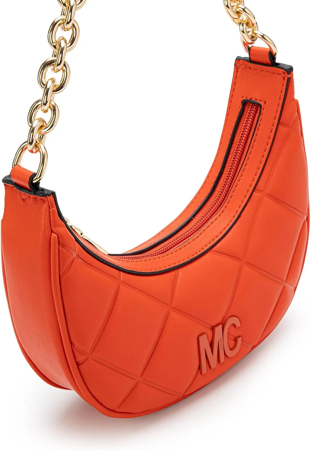 Milan Chiva Crescent Shoulder Bag for Women Underarm Purses Mini Clutch Handbag