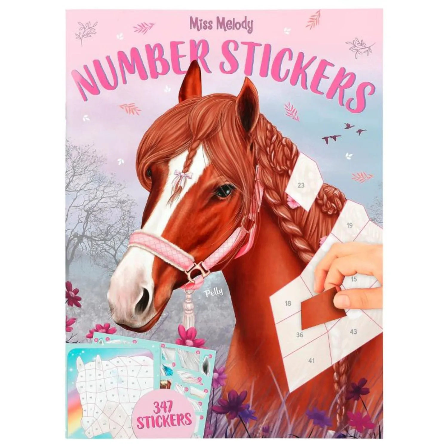 Miss Melody Number Sticker