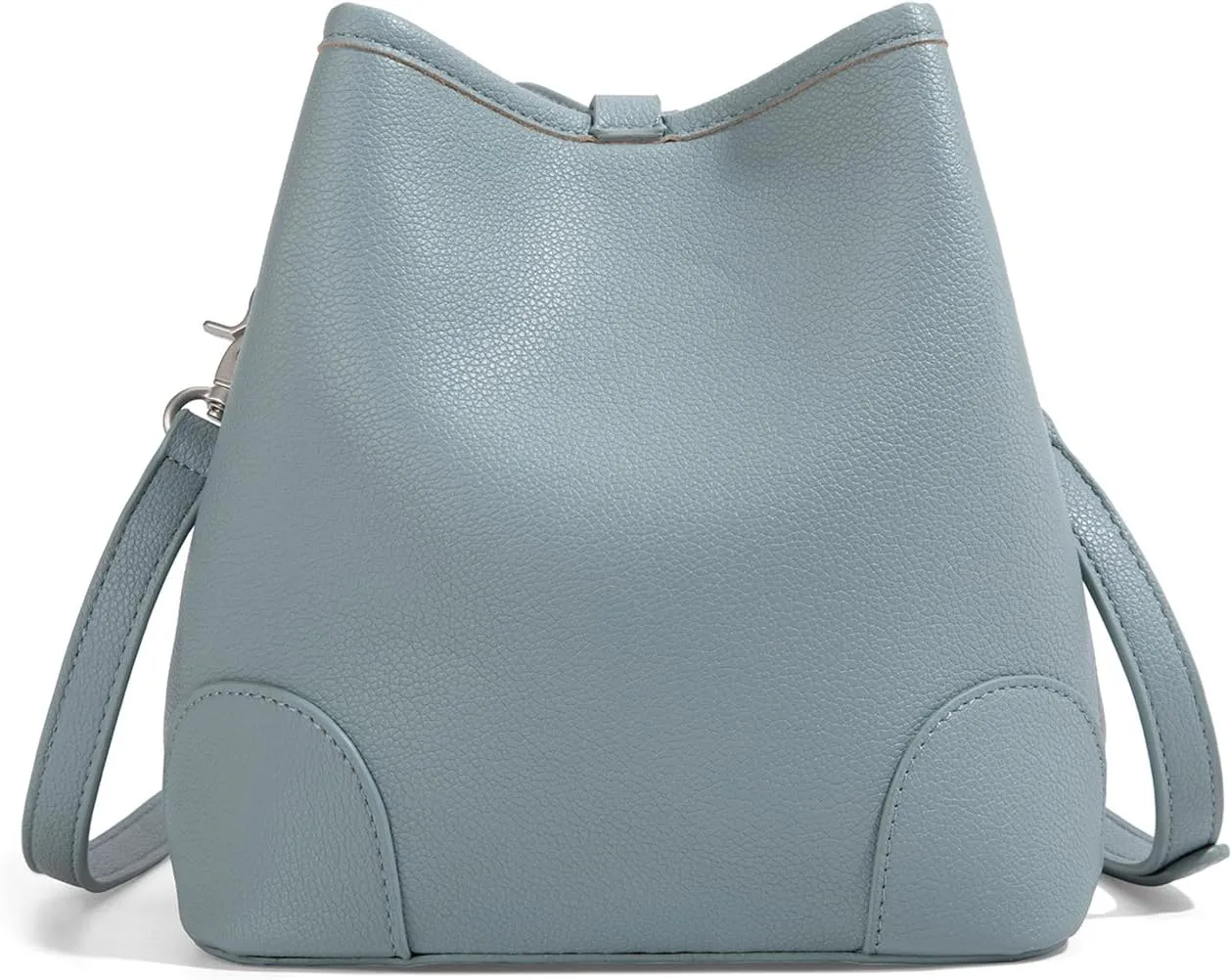 Montana West Lee Small Crossbody Bags for Women Drawstring Bucket Purse with Adjustable Strap