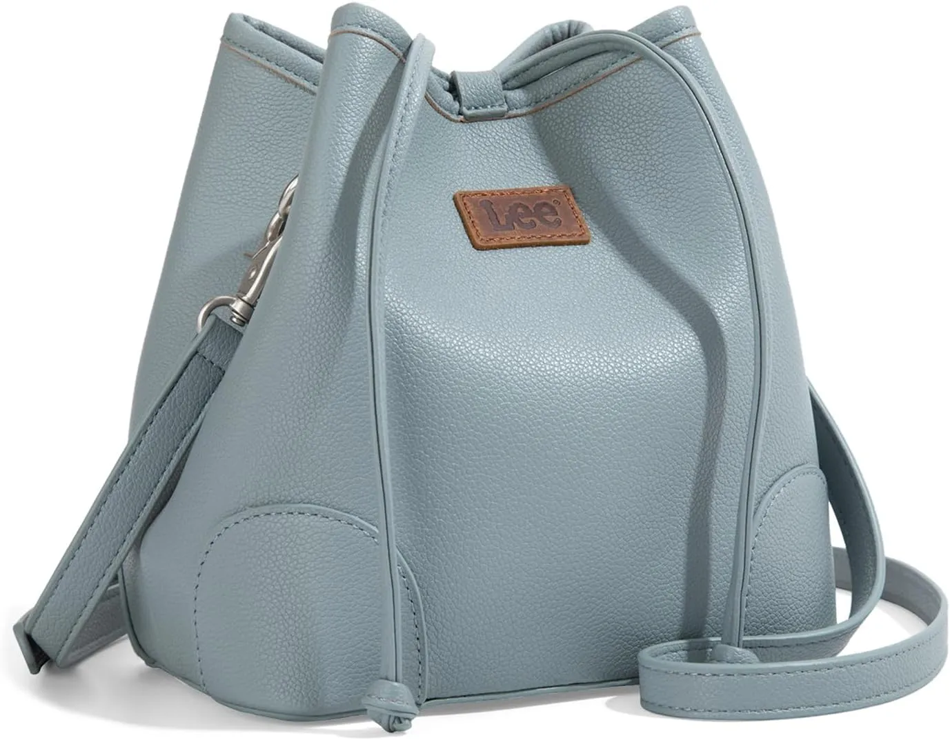 Montana West Lee Small Crossbody Bags for Women Drawstring Bucket Purse with Adjustable Strap