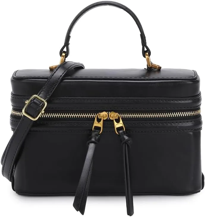 New Classic Satchel Crossbody Purse for Women Chic Mini Box Purse, Women Crossbody Shoulder Bag