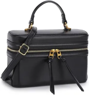 New Classic Satchel Crossbody Purse for Women Chic Mini Box Purse, Women Crossbody Shoulder Bag