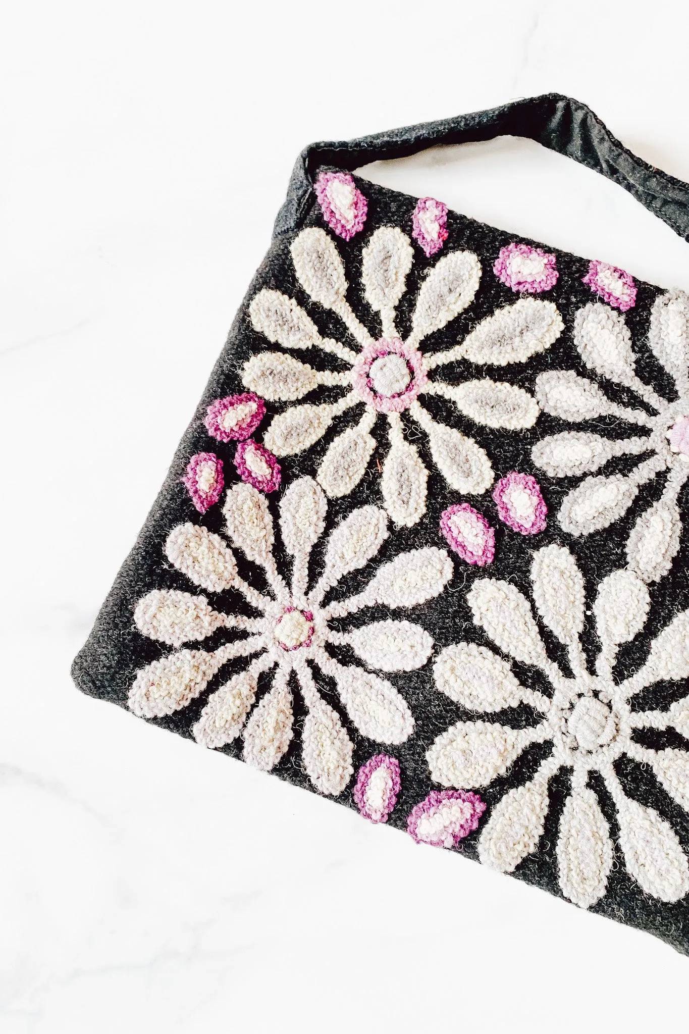 Purple Floral Bags