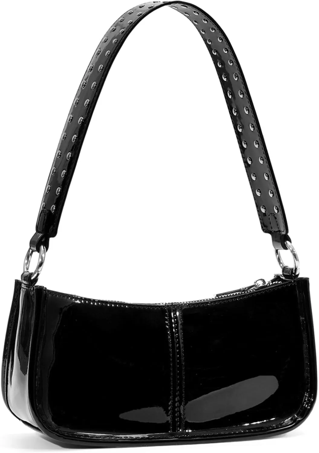 Shoulder Bags for Women Y2k Purse and Handbags Retro Studded Crossbody Bag Small Shoulder Purse Leather Hobo Handbag